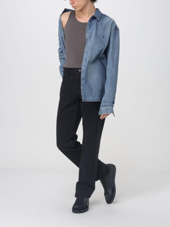 25FW 생로랑 데님 셔츠 823437Y14MJ 4248 Denim - SAINT LAURENT