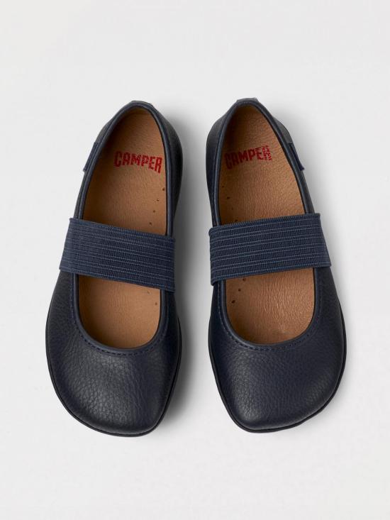 25SS [키즈] 캠퍼 레이스업 슈즈 80025 116 RIGHT 0 Blue - CAMPER