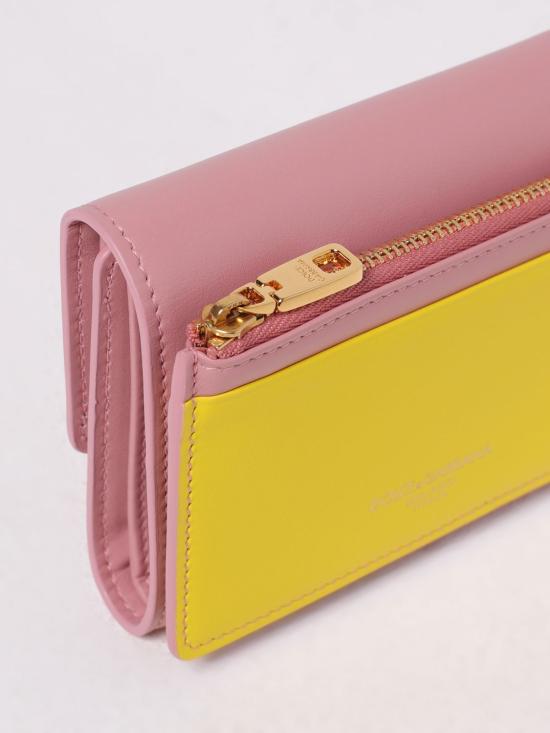 25SS 돌체앤가바나 지갑 BI3338A9M75 8B407 Yellow - DOLCE & GABBANA