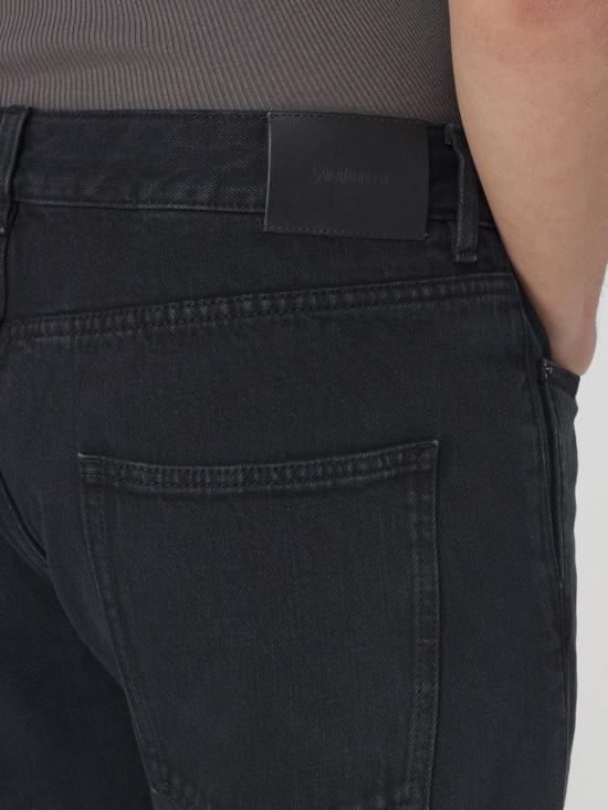 25FW 생로랑 데님 팬츠 800332Y16PG 1290 Black - SAINT LAURENT