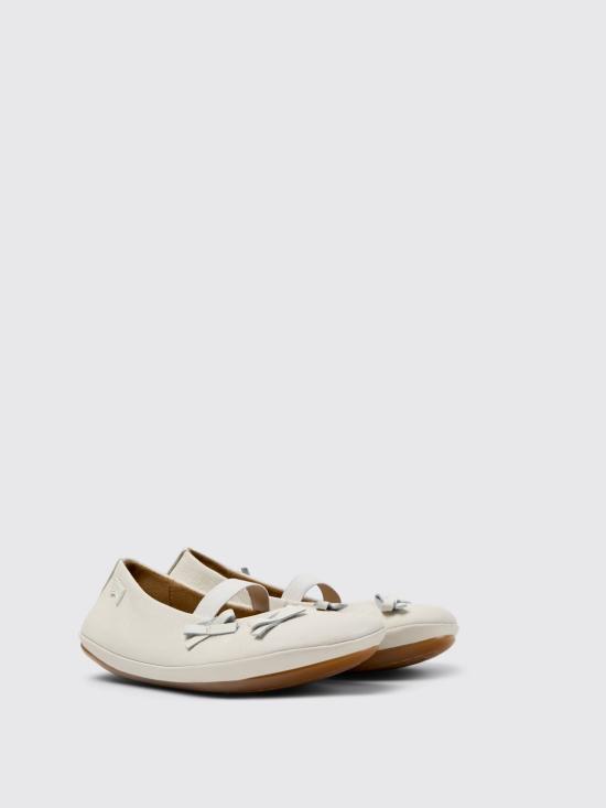 25SS [키즈] 캠퍼 레이스업 슈즈 K800626 001 TWINS 0 White - CAMPER