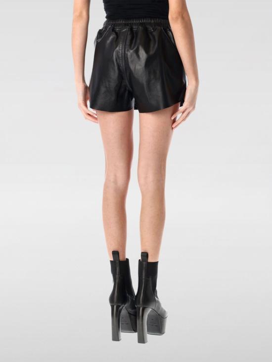 25SS 릭 오웬스 숏팬츠 RO01E7379LBY 09 Black - RICK OWENS