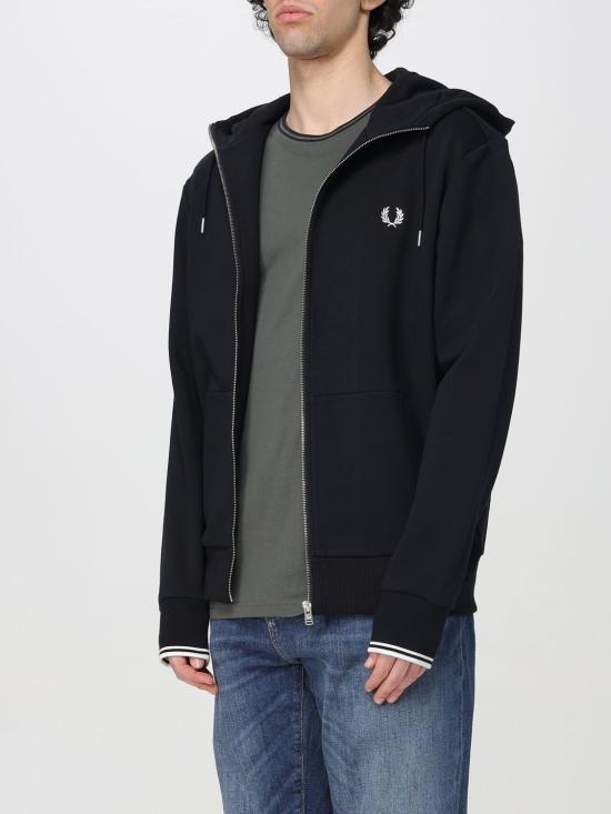 26SS 프레드페리 긴팔 티셔츠 J7536 198 Black - FRED PERRY