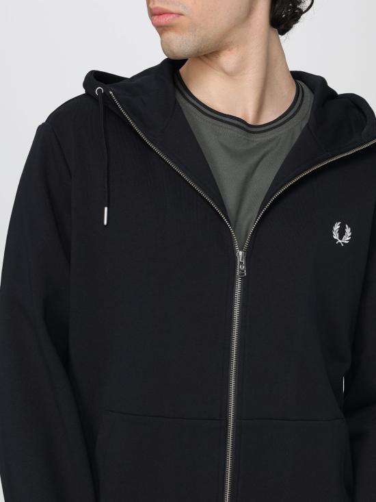 26SS 프레드페리 긴팔 티셔츠 J7536 198 Black - FRED PERRY