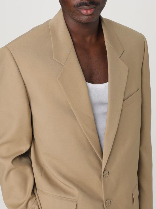 25FW 생로랑 자켓 813942Y405W 7557 Yellow - SAINT LAURENT