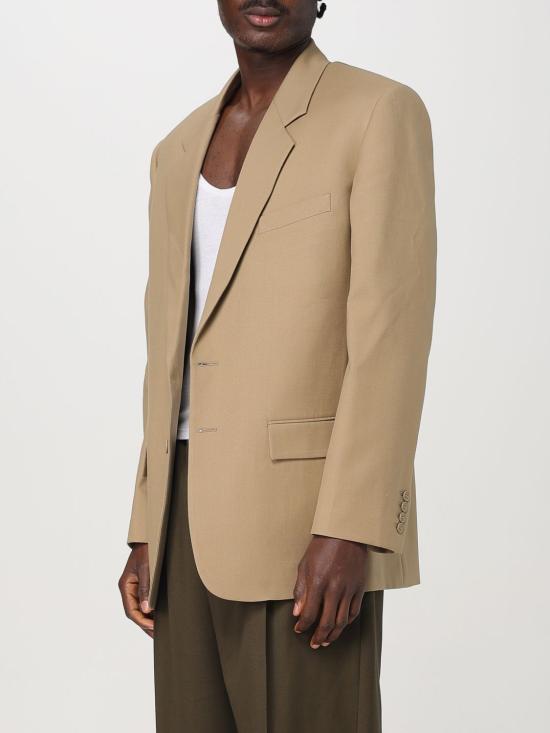 25FW 생로랑 자켓 813942Y405W 7557 Yellow - SAINT LAURENT