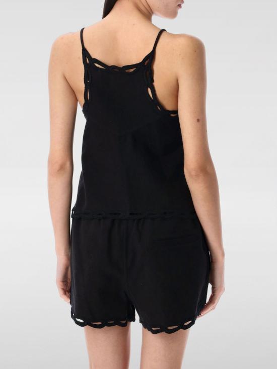 25SS 이자벨마랑에뚜왈 민소매 티셔츠 HT0537FAC1J12E 02FK Black - ISABEL MARANT ETOILE