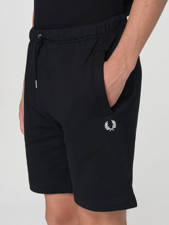 25FW 프레드페리 숏팬츠 S8505 102 Black - FRED PERRY