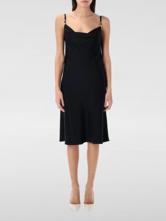 25SS 베르사체 미디 원피스 10189341A10194 1B000 Black