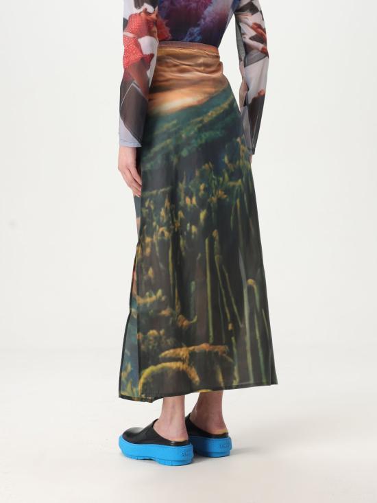 25SS 써네이 롱 스커트 RTWWSKR025 8186 Multicolor - SUNNEI