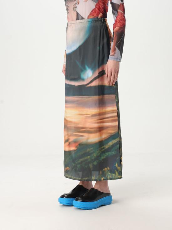 25SS 써네이 롱 스커트 RTWWSKR025 8186 Multicolor - SUNNEI