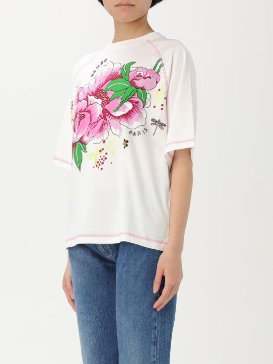 25SS 겐조 반팔 티셔츠 FF52TS1664SG 02 White - KENZO