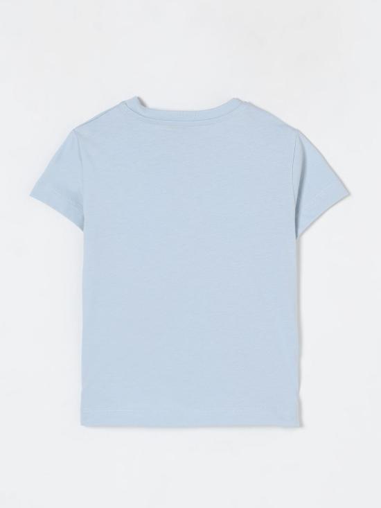 25FW [키즈] 몽클레어 티셔츠 8C0001389AT9 70E Turquoise - MONCLER