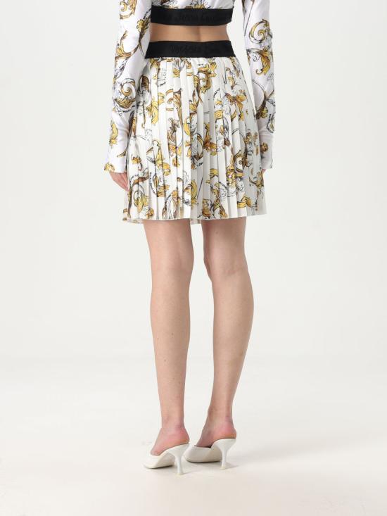 25FW 베르사체 스커트 78HAE820NS574 G03 White - VERSACE