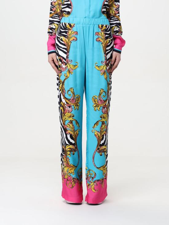 25SS 베르사체 스트레이트 팬츠 78HAA1P2NS653 288 Multicolor