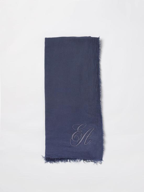 25SS 엠포리오 아르마니 머플러/스카프 EW001869 AF15678 UB084 Gnawed Blue