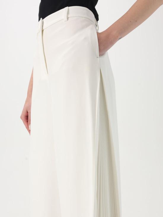 25SS 칼라거펠트 스트레이트 팬츠 A2W10103 100 White - KARL LAGERFELD