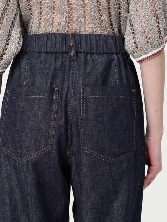 25SS 브루넬로 쿠치넬리 데님 팬츠 MA782P5567 C001 Blue - BRUNELLO CUCINELLI