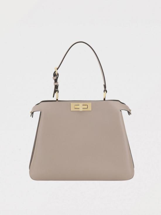 26SS 펜디 피카부 소프트 미디엄백 8BN353AOVH F0E65 Dove Grey