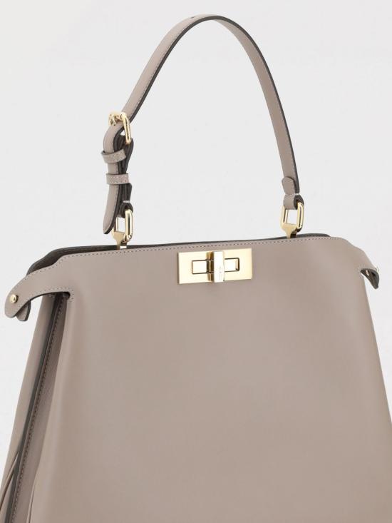 26SS 펜디 피카부 소프트 미디엄백 8BN353AOVH F0E65 Dove Grey - FENDI