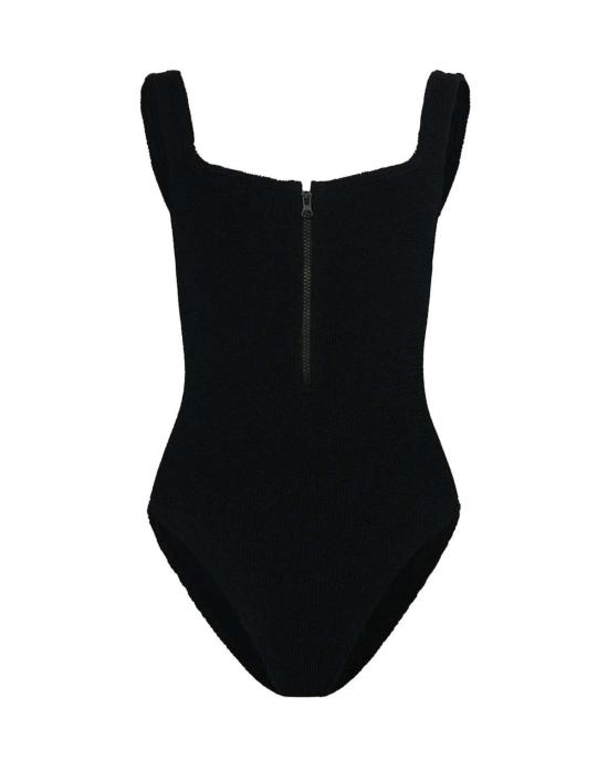  훈자 지 원피스 수영복 Hunza G Dallas 원피스 블랙