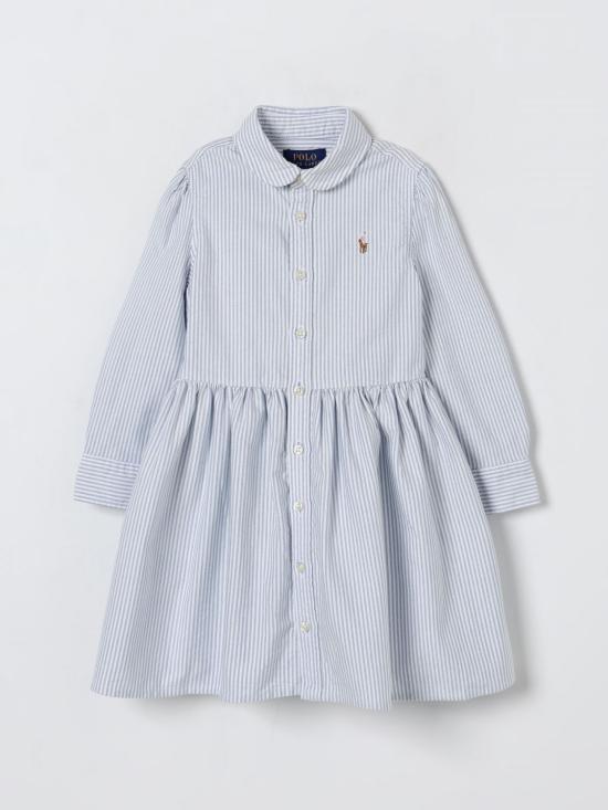 25SS [키즈] 폴로 랄프로렌 원피스 312934185001 Gnawed Blue