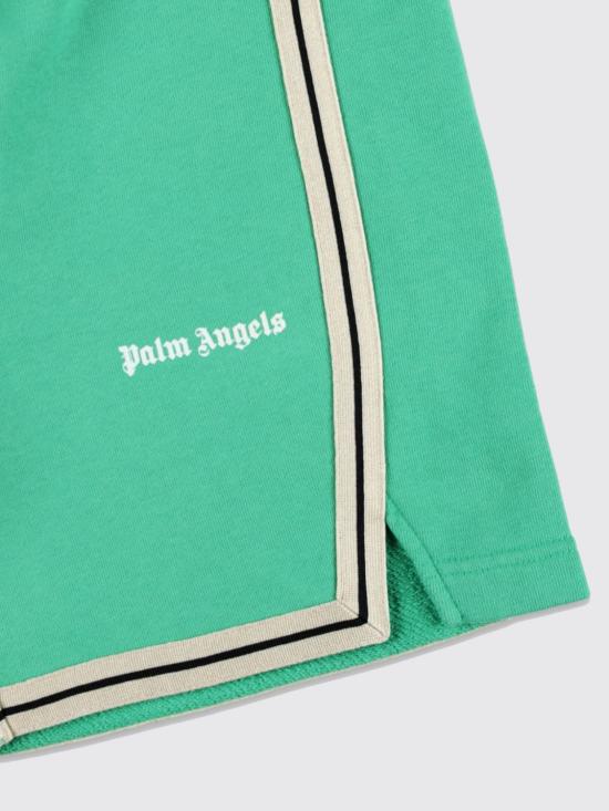 25SS [키즈] 팜앤젤스 쇼츠/버뮤다 PBCI007S25FLE001 5503 Green - PALM ANGELS