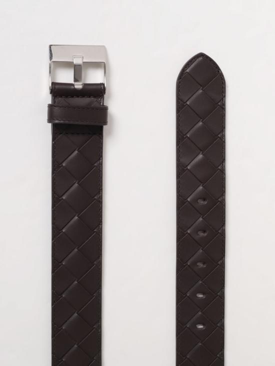 25SS 보테가베네타 가죽 벨트 799046V4KF1 2145 Dark - BOTTEGA VENETA
