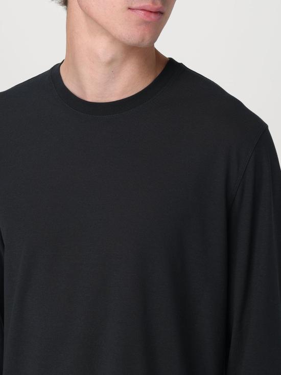 25FW 자노네 긴팔 티셔츠 815204ZG380 Z0015 Black - ZANONE