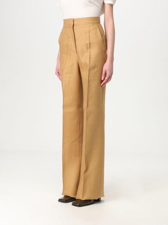 25FW 막스마라 스트레이트 팬츠 2511131122600 017 Brown - MAX MARA