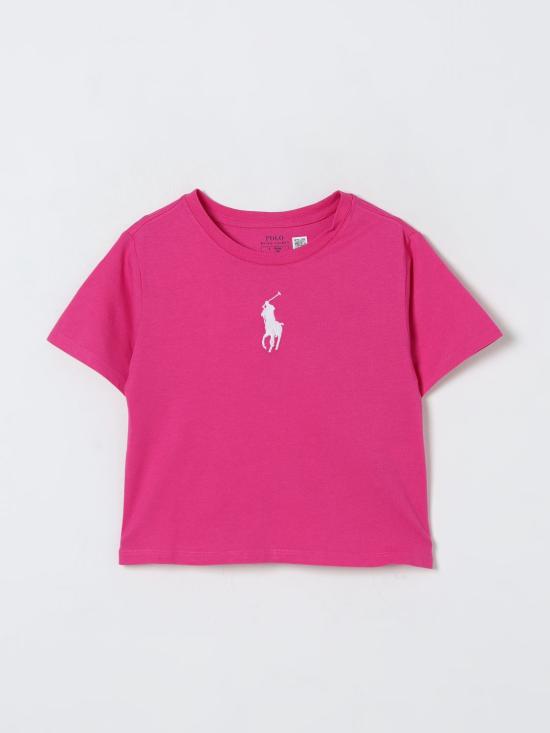 25SS [키즈] 폴로 랄프로렌 티셔츠 312957340001 Fuchsia