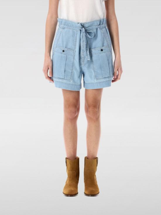 25SS 이자벨마랑에뚜왈 숏팬츠 SH0209FAC1I01E 30LU Gnawed Blue