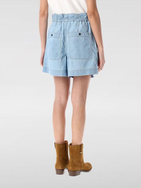 25SS 이자벨마랑에뚜왈 숏팬츠 SH0209FAC1I01E 30LU Gnawed Blue - ISABEL MARANT ETOILE