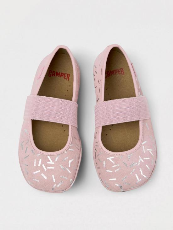 25SS [키즈] 캠퍼 레이스업 슈즈 80025 158 RIGHT 0 Pink - CAMPER