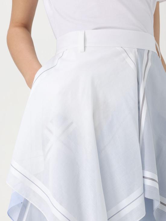 25SS 모스키노 스커트 01050525 1888 Gnawed Blue - MOSCHINO