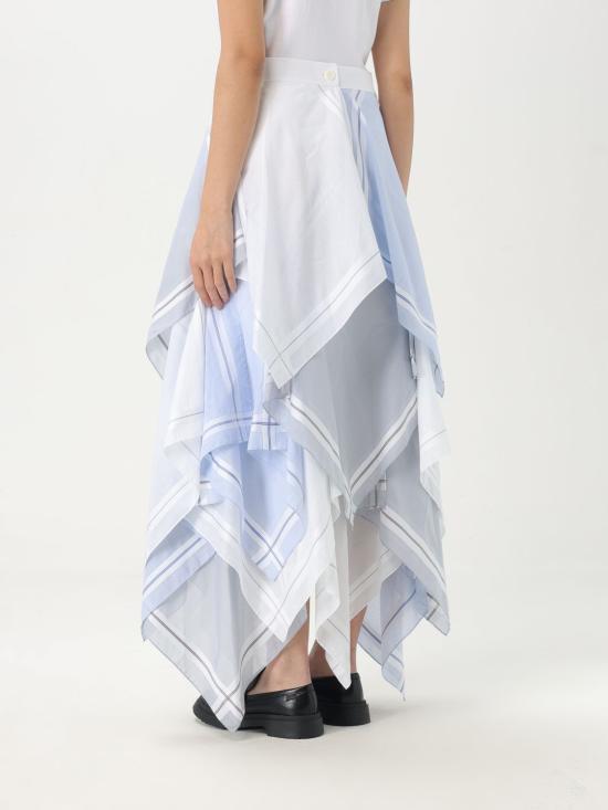 25SS 모스키노 스커트 01050525 1888 Gnawed Blue - MOSCHINO