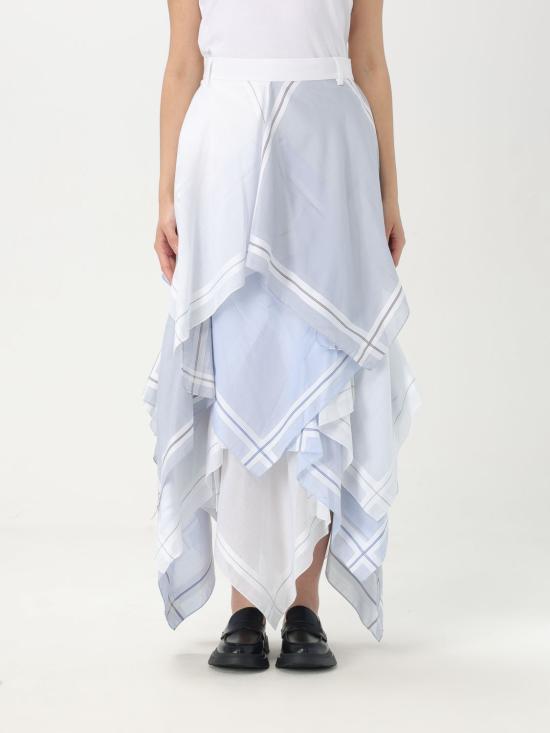 25SS 모스키노 스커트 01050525 1888 Gnawed Blue