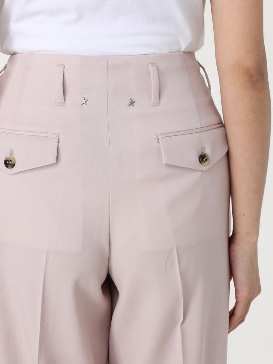 25FW 골든구스 스트레이트 팬츠 GWP01203P00196525235 Pink - GOLDEN GOOSE
