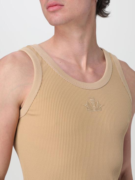 25FW 펜디 민소매 티셔츠 FY1278AU9K F0QWN Beige - FENDI