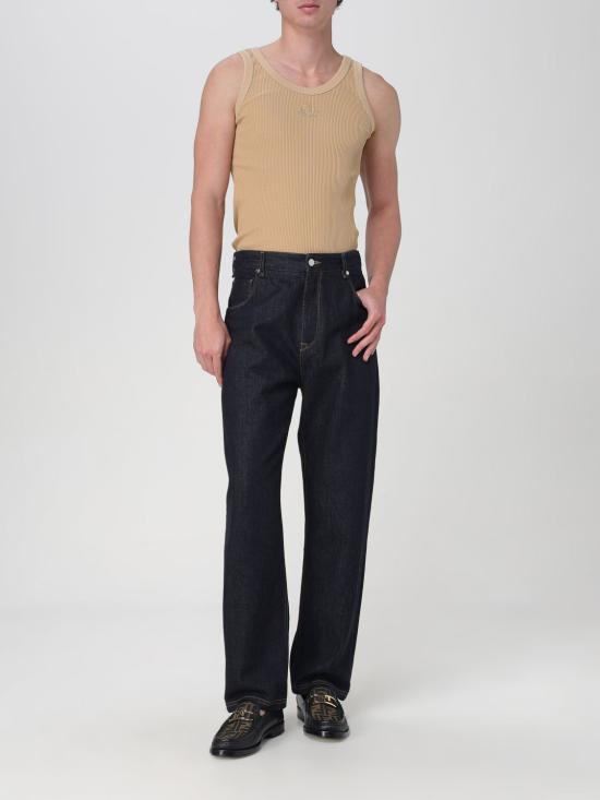 25FW 펜디 민소매 티셔츠 FY1278AU9K F0QWN Beige - FENDI