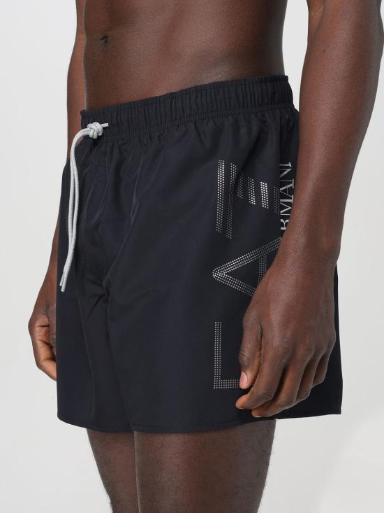25SS 엠포리오 아르마니 스윔팬츠 7M000550 AF14497 MC026 Black - EMPORIO ARMANI