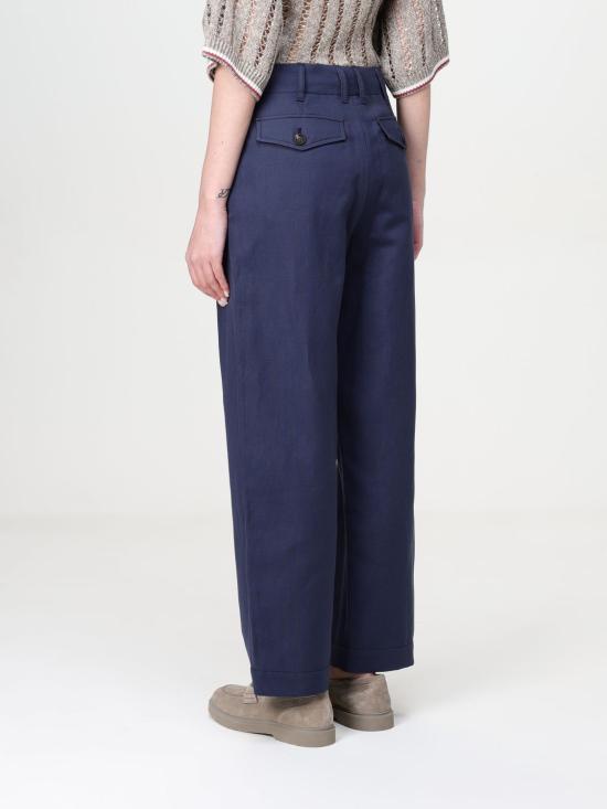 25SS 브루넬로 쿠치넬리 팬츠 MH544P8865 C2872 Blue - BRUNELLO CUCINELLI