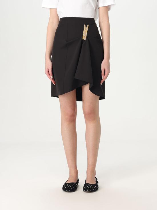 25FW 모스키노 스커트 01023722 1555 Black