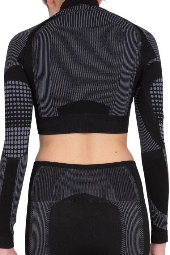  미스비헤이브 긴팔 티셔츠 231W521 MUTED BLACK Black - MISBHV