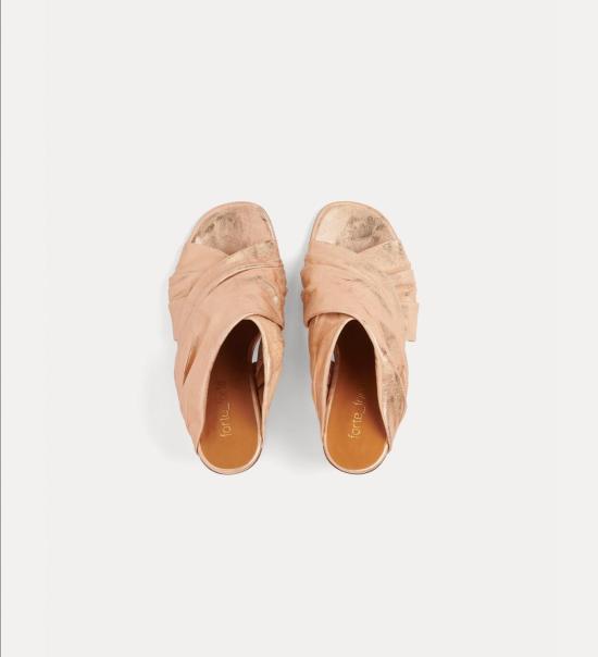  포르테포르테 뮬/슬리퍼 포르테 포르테 크로스오버 힐 - FORTE FORTE