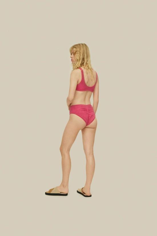  오에이에스 비키니 수영복 오아스 카프리스 리바 비키니 바텀 아이시 핑크 색조 - OAS