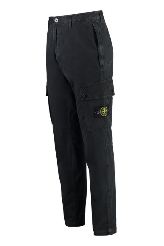 24FW 스톤 아일랜드 숏팬츠 8115303L1 A0129 Black - STONE ISLAND