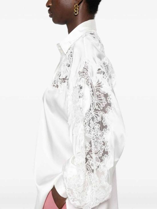  에르마노 설비노 블라우스 D452K305OEL10602 Cream - ERMANNO SCERVINO