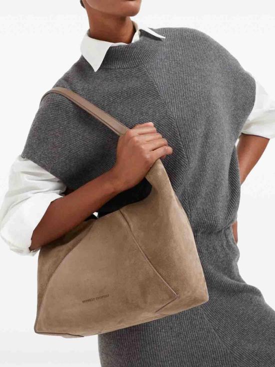  브루넬로 쿠치넬리 숄더백 MBHID3678C7275 Brown - BRUNELLO CUCINELLI