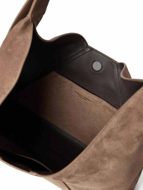  브루넬로 쿠치넬리 숄더백 MBHID3678C7275 Brown - BRUNELLO CUCINELLI